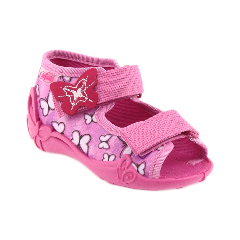 Sandalias befado calzado infantil 242P091 violeta rosado 1