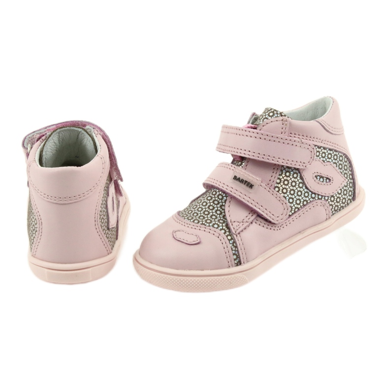 Boots de cierre adhesivo de Bartek Girls11703 Pink rosado 5