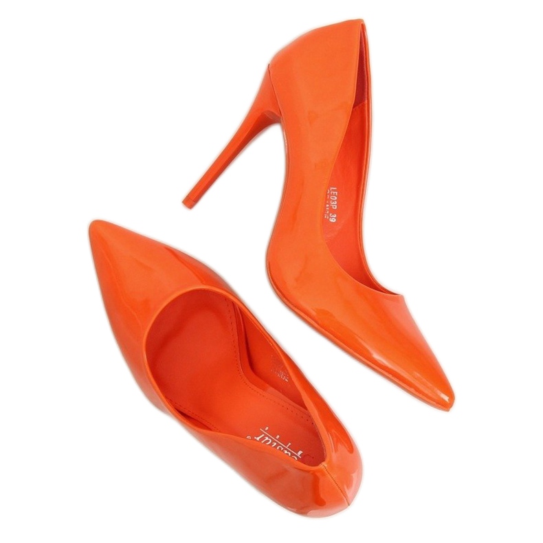Tacones de mujer naranja LE03P Orange 1
