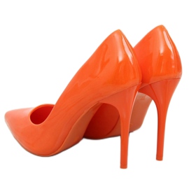 Tacones de mujer naranja LE03P Orange 2