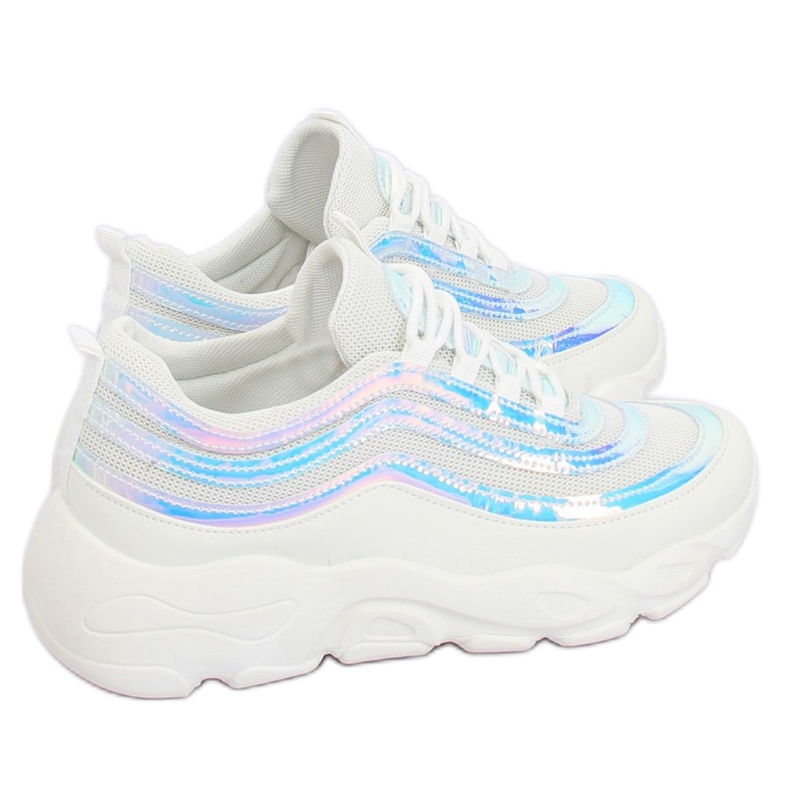 Blanco LA52P Zapatillas deportivas blancas multicolor 1 Blanco LA52P Zapatillas deportivas blancas multicolor 1