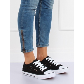 Zapatillas de encaje negras NB282P Black negro 1