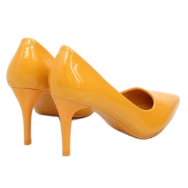 Tacones de mujer amarillos LE011P Amarillo 1 Tacones de mujer amarillos LE011P Amarillo 1