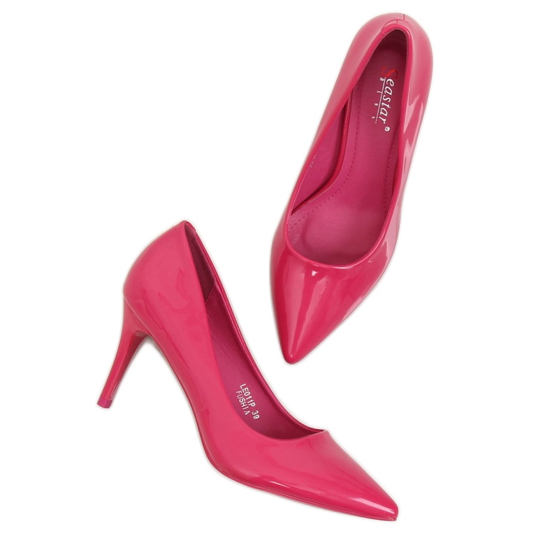 Stilettos de mujer fucsia LE011P Fushia rosado 1