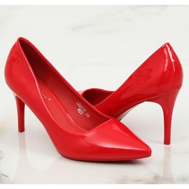 Tacones de mujer rojos LE011P Rojo 3