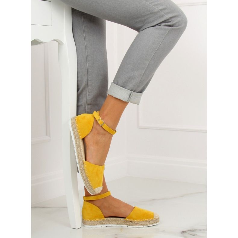 Alpargatas amarillas para mujer JH85 Yellow amarillo 1