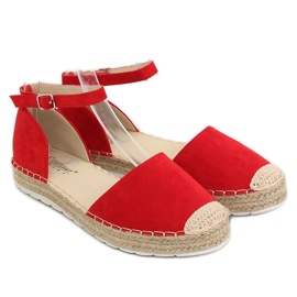 Alpargatas de mujer rojas JH85 Rojo 3