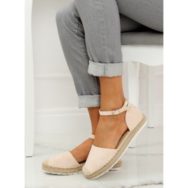 Alpargatas beige para mujer JH85 Beige 1 Alpargatas beige para mujer JH85 Beige 1