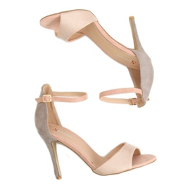 Sandalias de tacón WD100P Gris multicolor 5