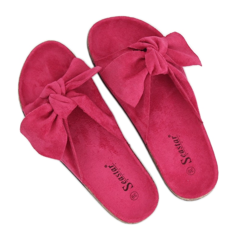 Pantuflas Fushia ante fucsia CK02P rosa 1