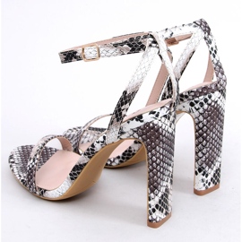 Sandalias tacones altos NF-38P Marrón 2