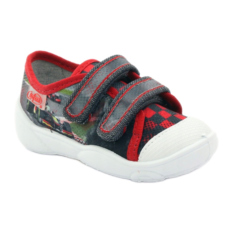Calzado infantil befado 907P093 rojo gris 1