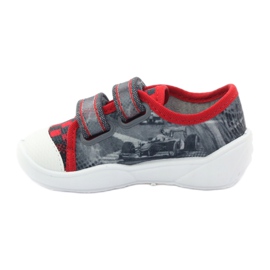 Calzado infantil befado 907P093 rojo gris 2