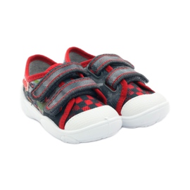 Calzado infantil befado 907P093 rojo gris 4