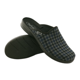 Zapatos befado hombre pu 548M009 gris azul marino 2