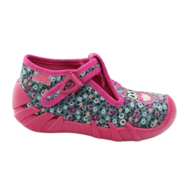 Zapatos befado niño 110P302 rosa gris 1