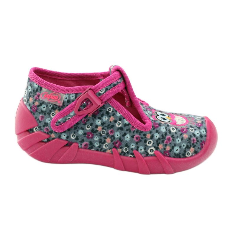 Zapatos befado niño 110P302 rosa gris 1