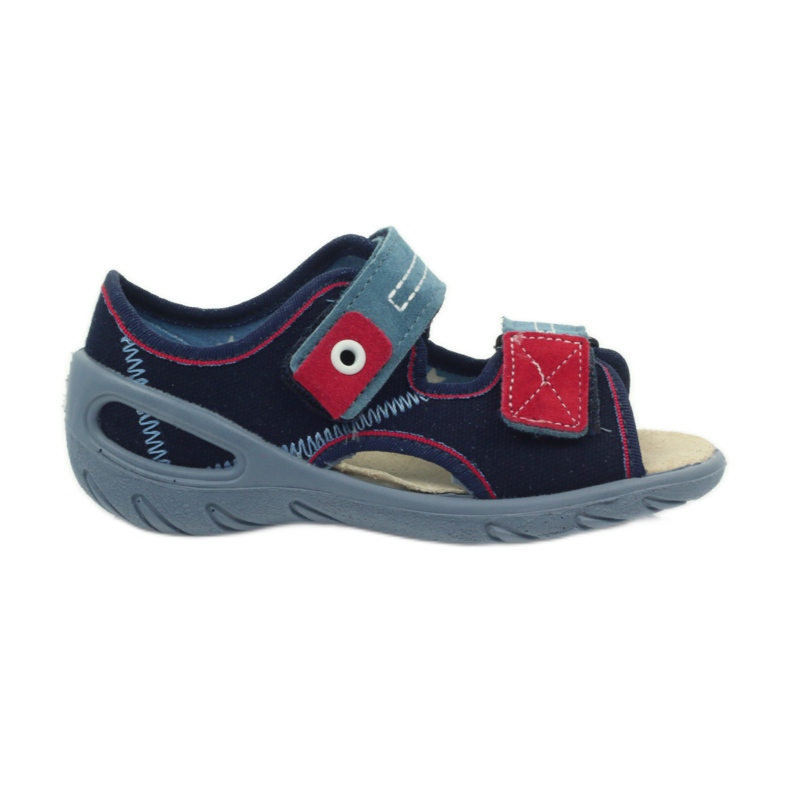 Zapatos befado niño pu 065X112 azul marino 1