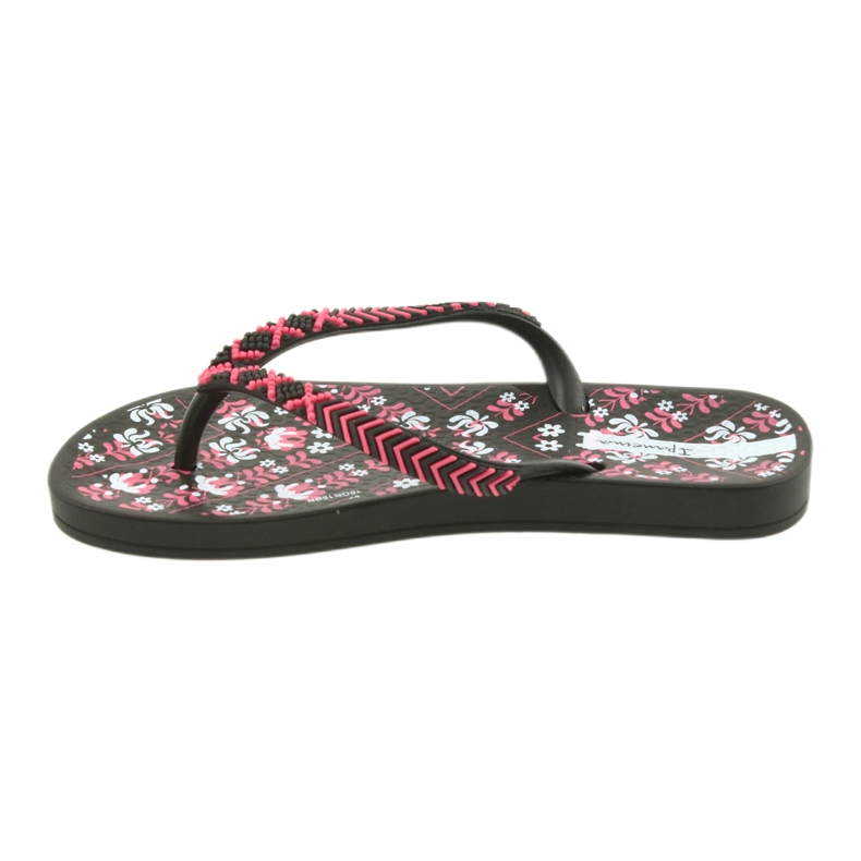 Chanclas Ipanema 82519 negras negro rosa 2