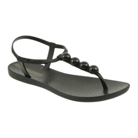 Sandalias ipanema zapatos de mujer chanclas con bolas 82517 negro 1