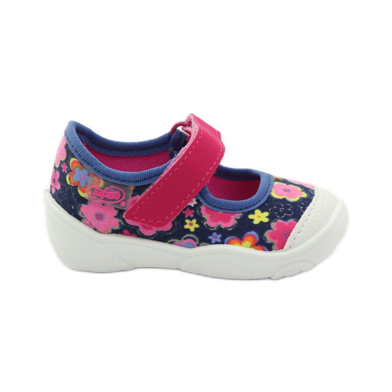 Zapatos befado niño 209P026 azul marino rosa 1