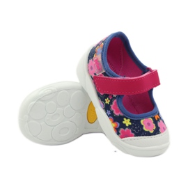 Zapatos befado niño 209P026 azul marino rosado 4