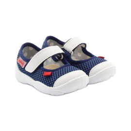 Zapatos befado niño 209P024 azul marino blanco 4
