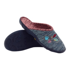 Zapatos mujer befado color pu 235D151 azul 3
