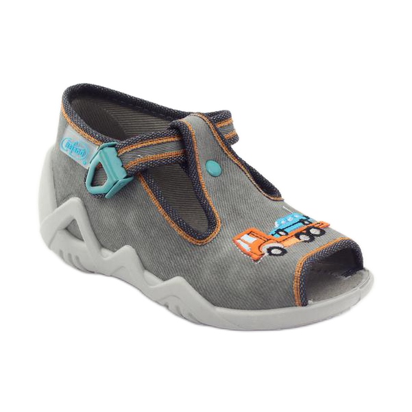 Zapatos befado niño 217P089 gris 2