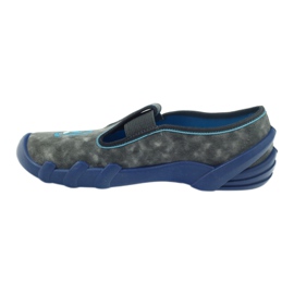 Befado otros zapatos de niños 290Y163 azul gris 2