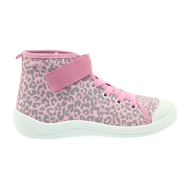 Zapatos befado niño 268Y057 rosado gris 1