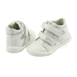 American Club Zapatillas deportivas ADI para niños en corazones americanos blanco gris 4