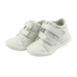 American Club Zapatillas deportivas ADI para niños en corazones americanos blanco gris 3