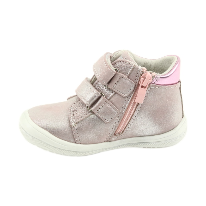 American Club Zapatillas deportivas ADI para niños en corazones americanos gris rosado 2