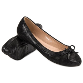 Queentina Bailarinas negras clásicas negro 3