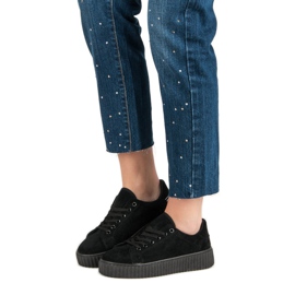 Seastar Creepers de ante negro 4