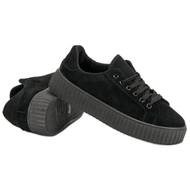 Seastar Creepers de ante negro 3