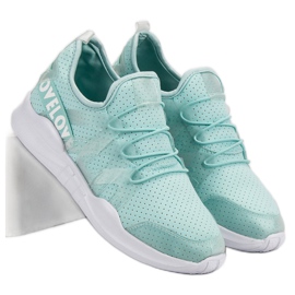 Calzado Deportivo Textil Menta azul 5