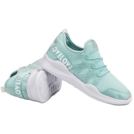 Calzado Deportivo Textil Menta azul 4