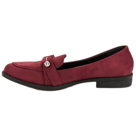 Nio Nio Mocasines granate rojo 4