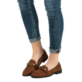 Nio Nio Mocasines camel marrón 1