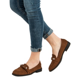 Nio Nio Mocasines camel marrón 2