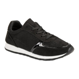 Jumex Calzado deportivo cómodo negro 3