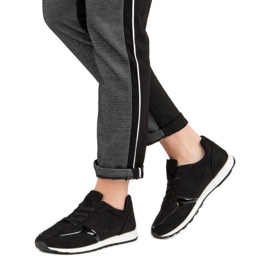 Jumex Calzado deportivo cómodo negro 2