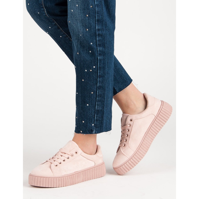 Seastar Creepers de ante rosa 1