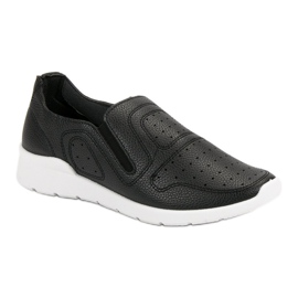 Queen Bee Zapatillas sin cordones ligeras negro 4