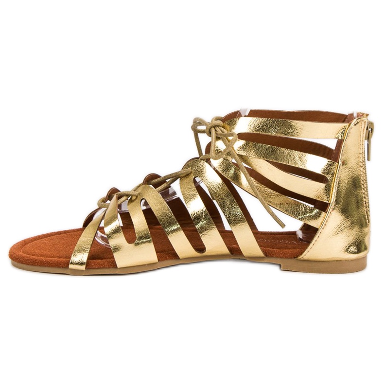 Evento Sandalias anudadas doradas dorado 1