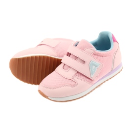American Club Calzado deportivo americano para niñas jogging púrpura azul rosa 5