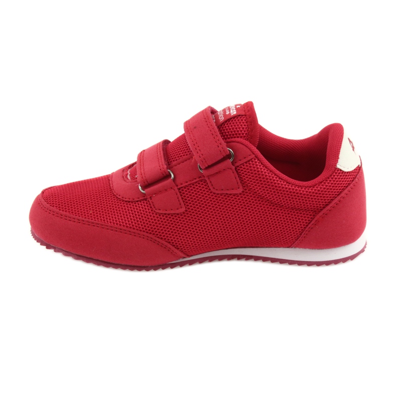 Zapatillas American Club rojas blanco rojo 2