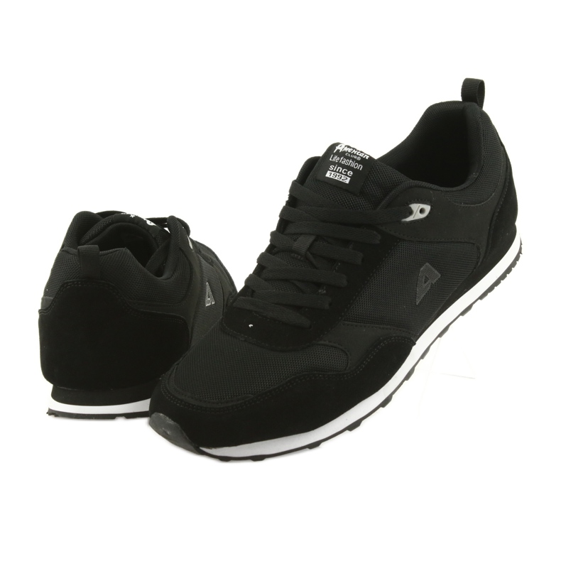 Zapatillas deportivas American Club Sport, jogging WT11 / 19 negro 4